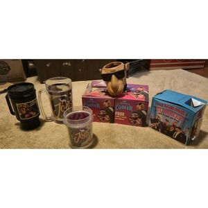 Joe Camel Promo Lot Mug Tumbler Cooler Aladdin Cup Camel‎ Nose Glasses